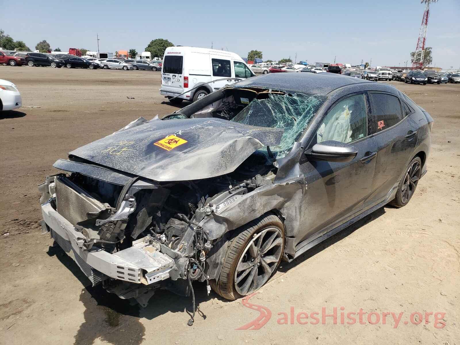 SHHFK7H49KU411257 2019 HONDA CIVIC