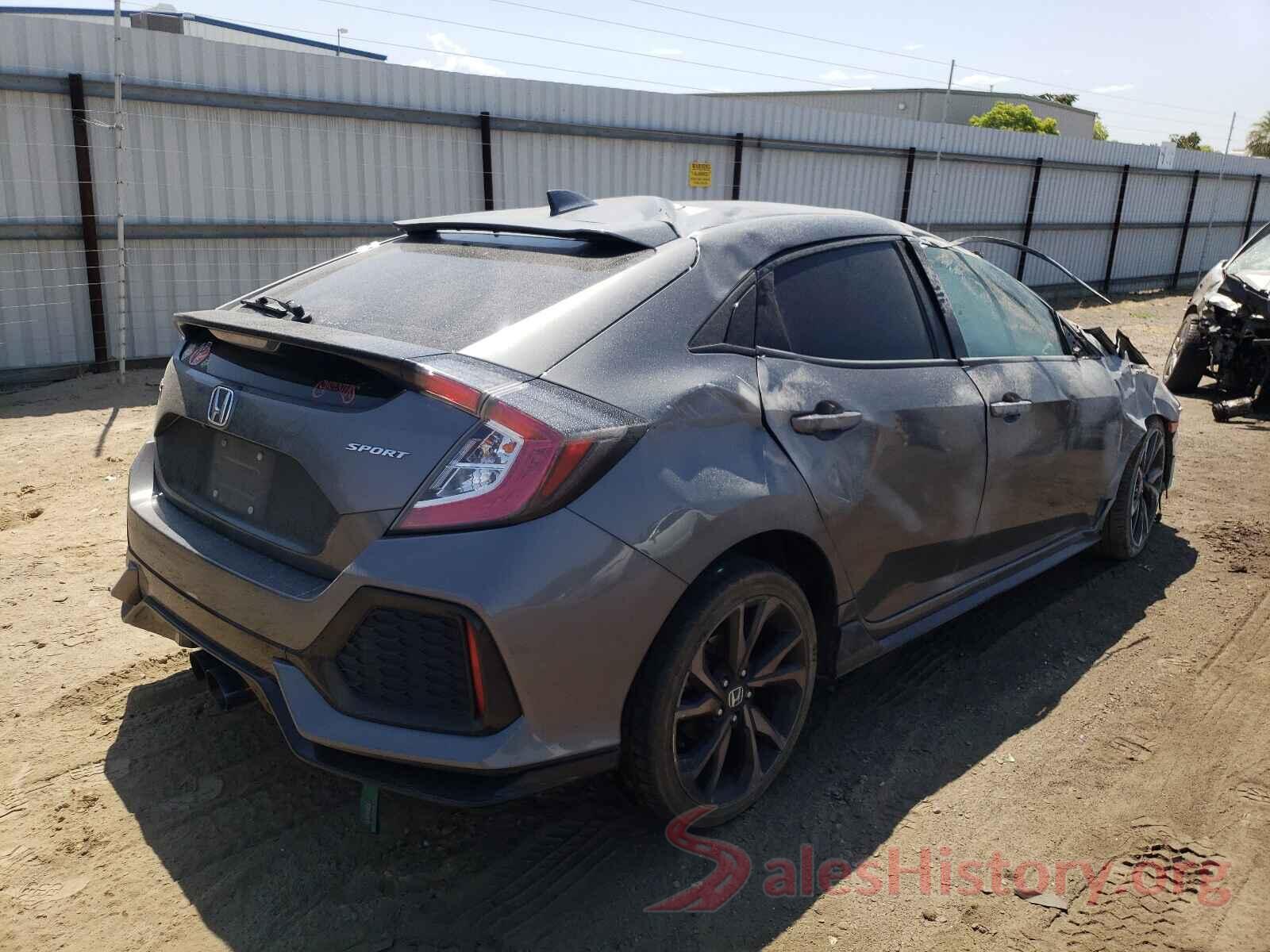 SHHFK7H49KU411257 2019 HONDA CIVIC