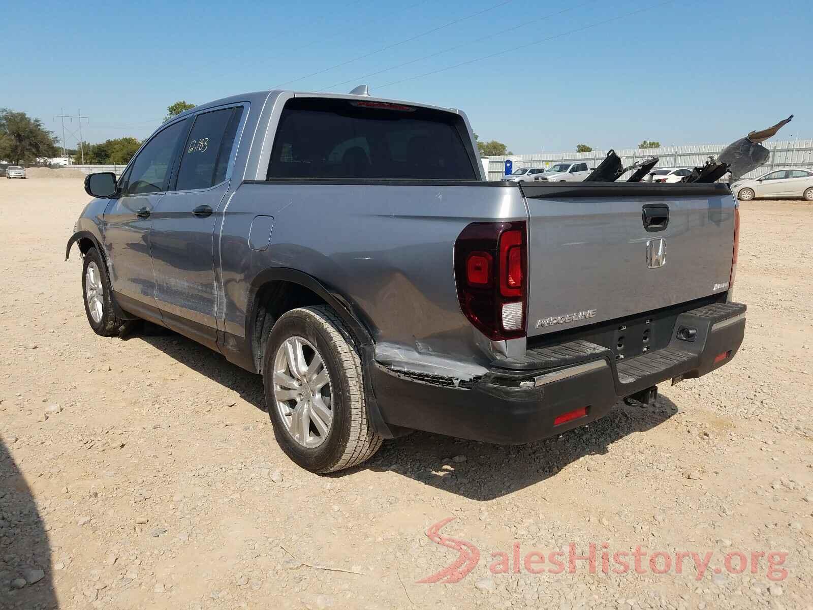 5FPYK2F23KB006663 2019 HONDA RIDGELINE