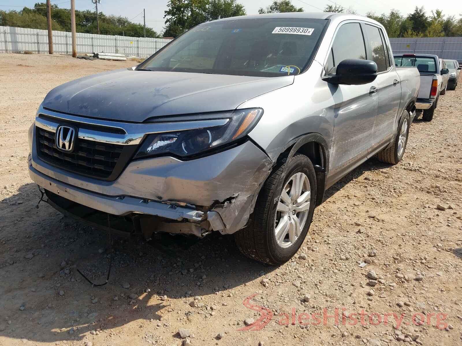 5FPYK2F23KB006663 2019 HONDA RIDGELINE