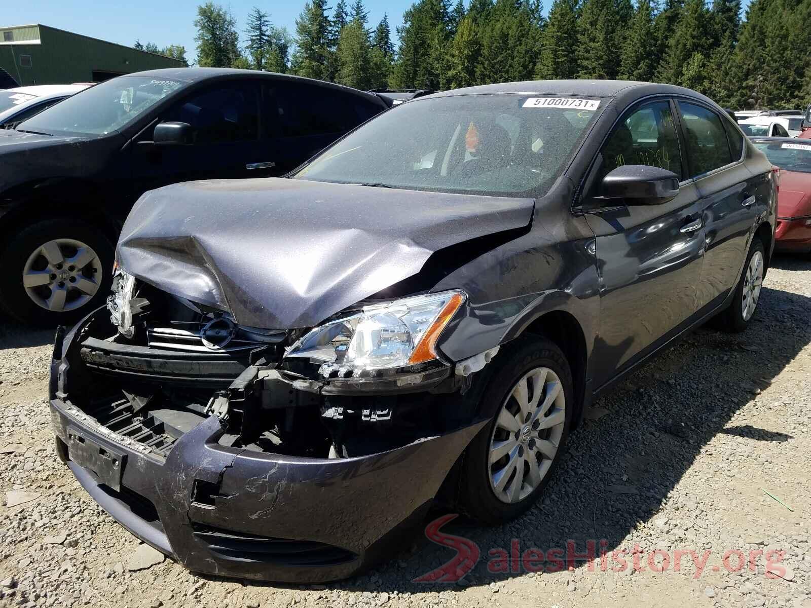 3N1AB7AP3FL674239 2015 NISSAN SENTRA