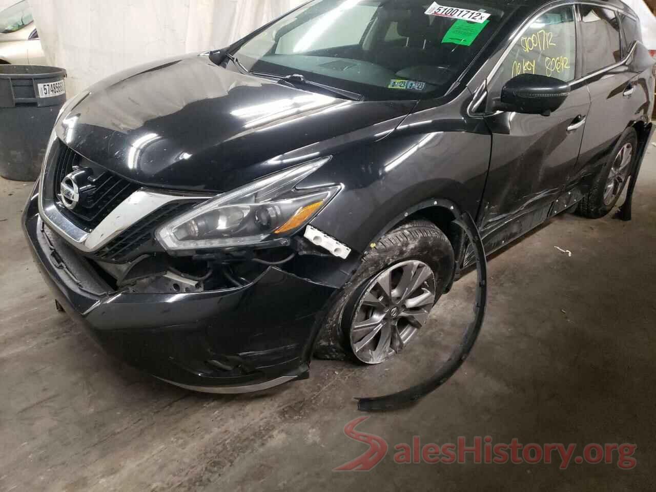 5N1AZ2MH5JN113206 2018 NISSAN MURANO