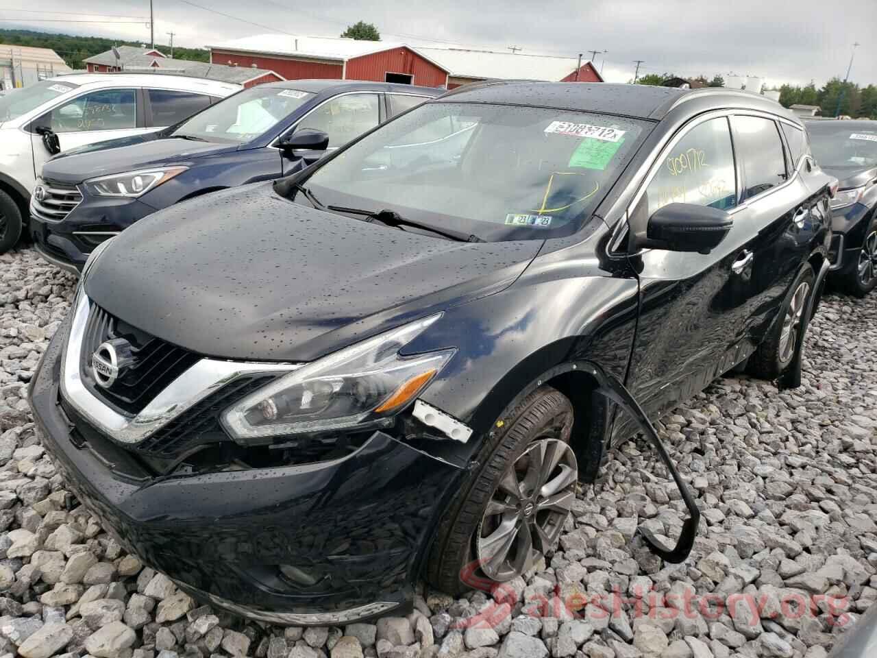 5N1AZ2MH5JN113206 2018 NISSAN MURANO