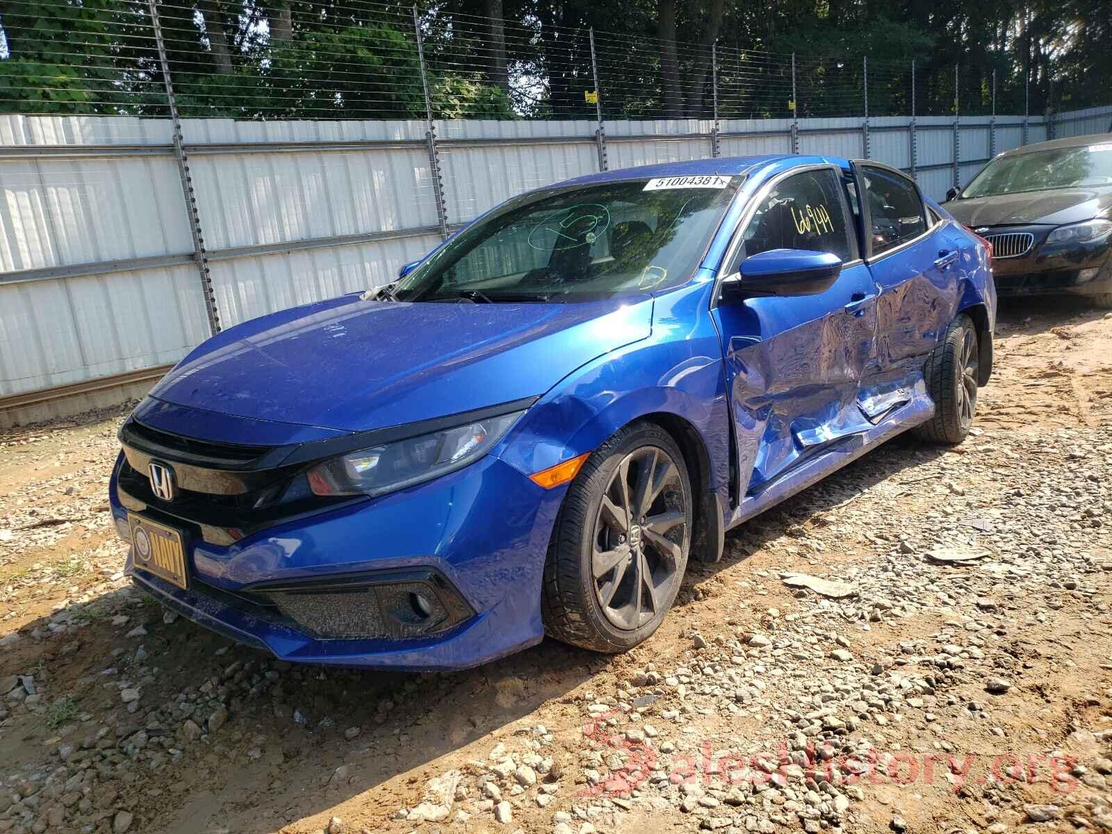 2HGFC2F84KH511706 2019 HONDA CIVIC