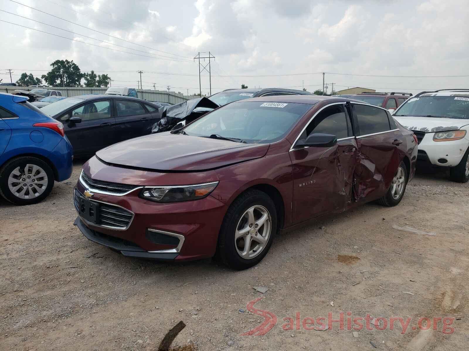 1G1ZC5ST6GF227406 2016 CHEVROLET MALIBU