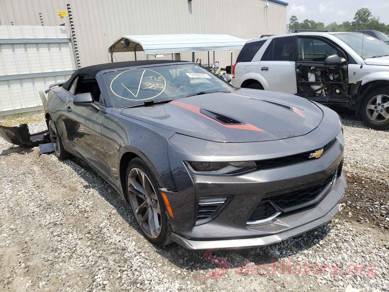 1G1FH3D71H0102259 2017 CHEVROLET CAMARO