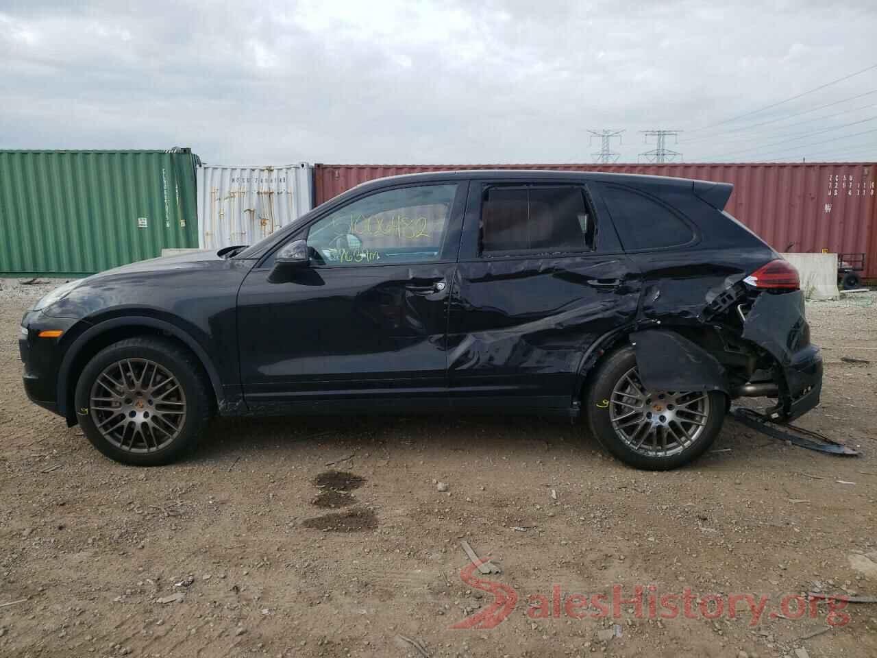 WP1AB2A20HLA51629 2017 PORSCHE CAYENNE