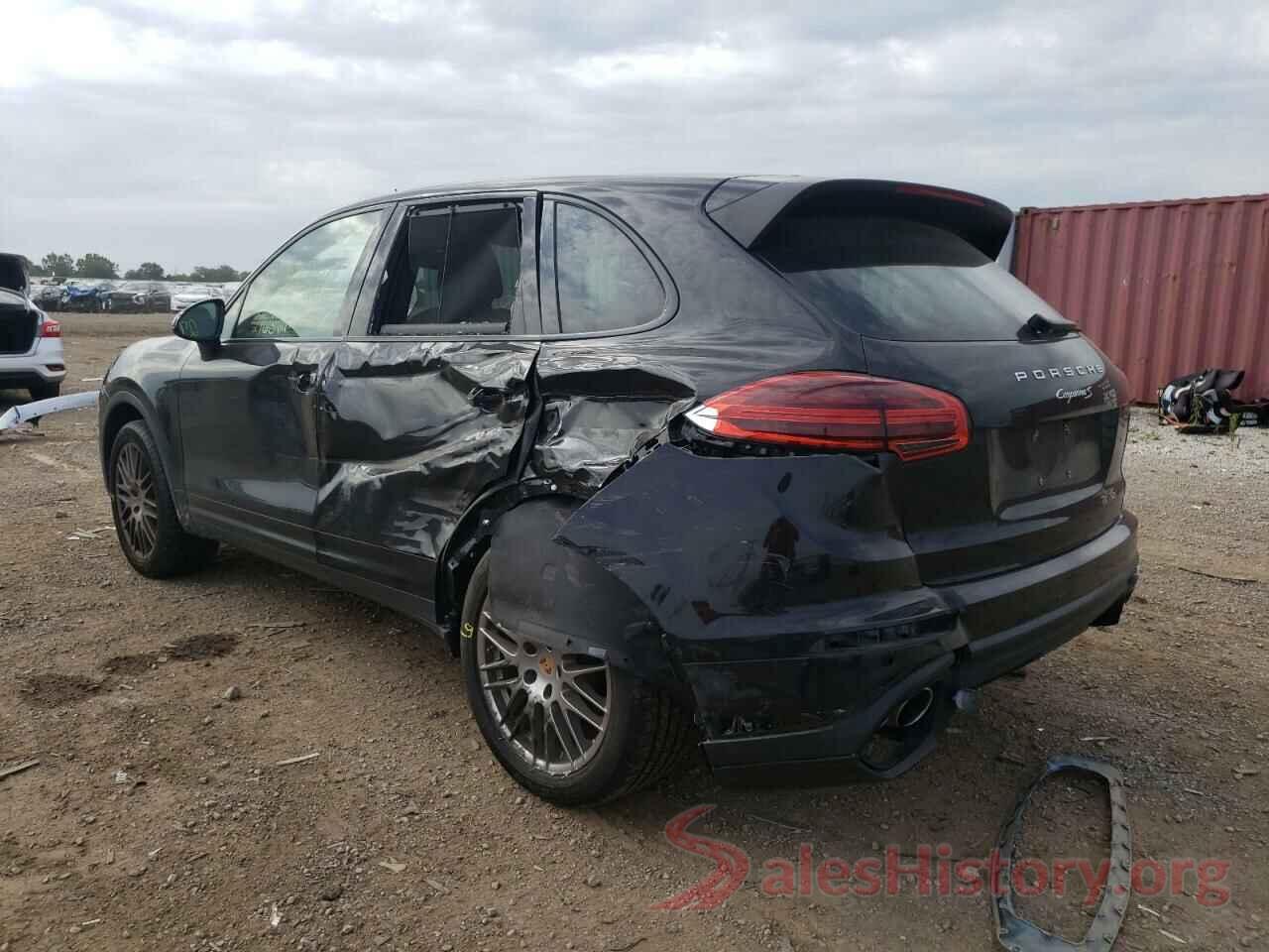 WP1AB2A20HLA51629 2017 PORSCHE CAYENNE