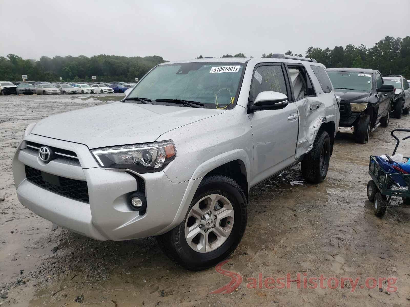 JTEFU5JR2M5235013 2021 TOYOTA 4RUNNER