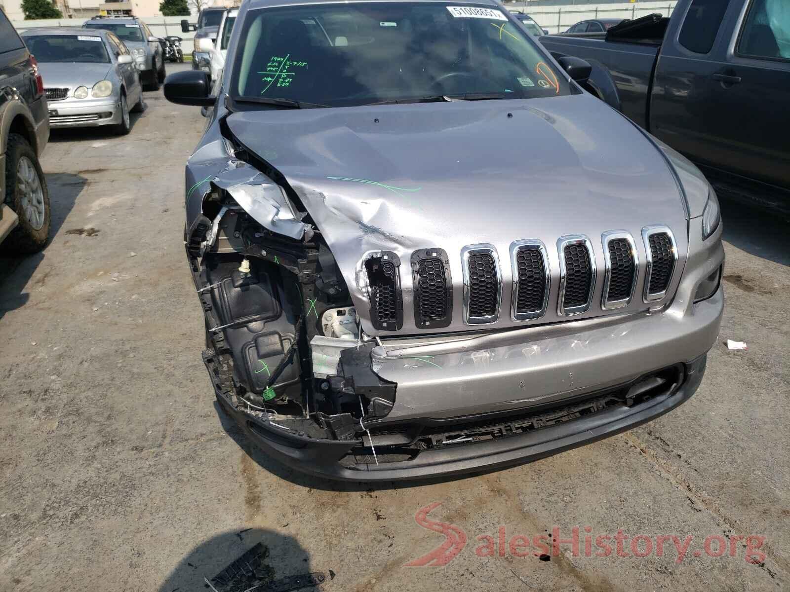 1C4PJLAB6GW336661 2016 JEEP CHEROKEE