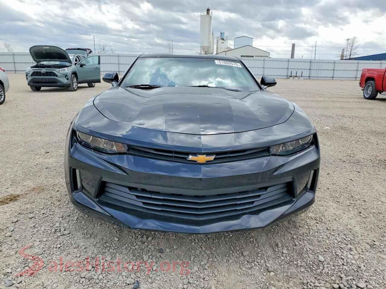 2017 CHEVROLET CAMARO VIN 1G1FB1RS4H0206280, rear view