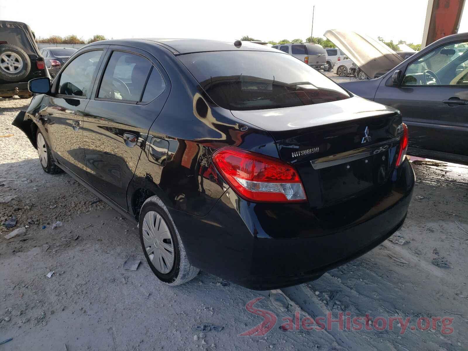 ML32F3FJ9KHF07398 2019 MITSUBISHI MIRAGE