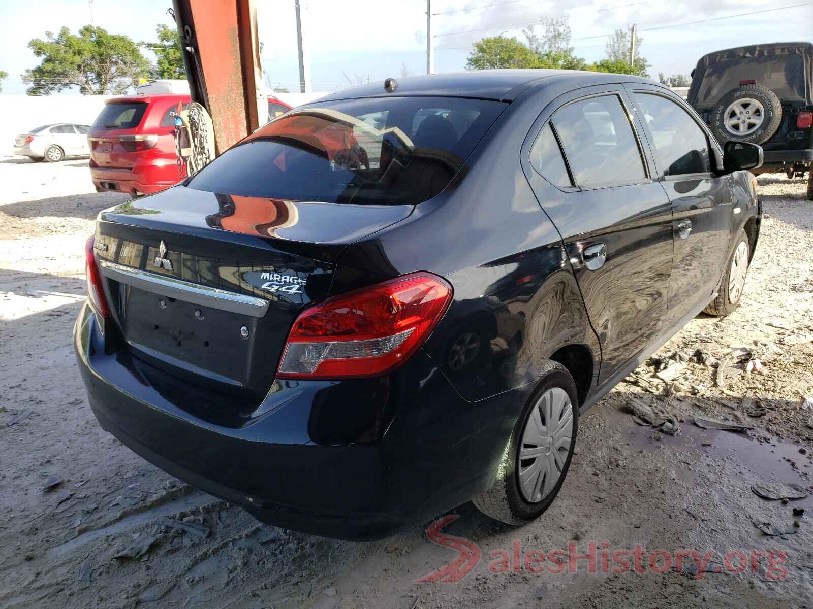 ML32F3FJ9KHF07398 2019 MITSUBISHI MIRAGE