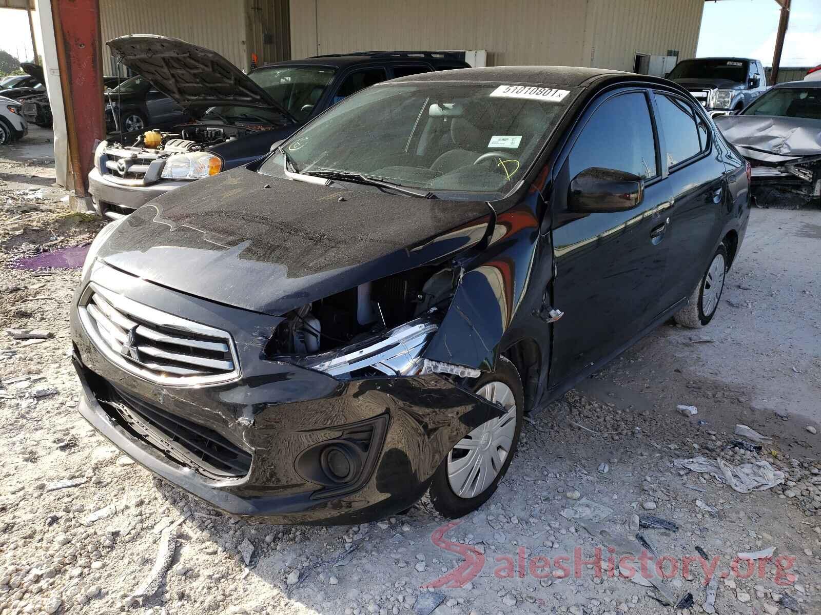 ML32F3FJ9KHF07398 2019 MITSUBISHI MIRAGE