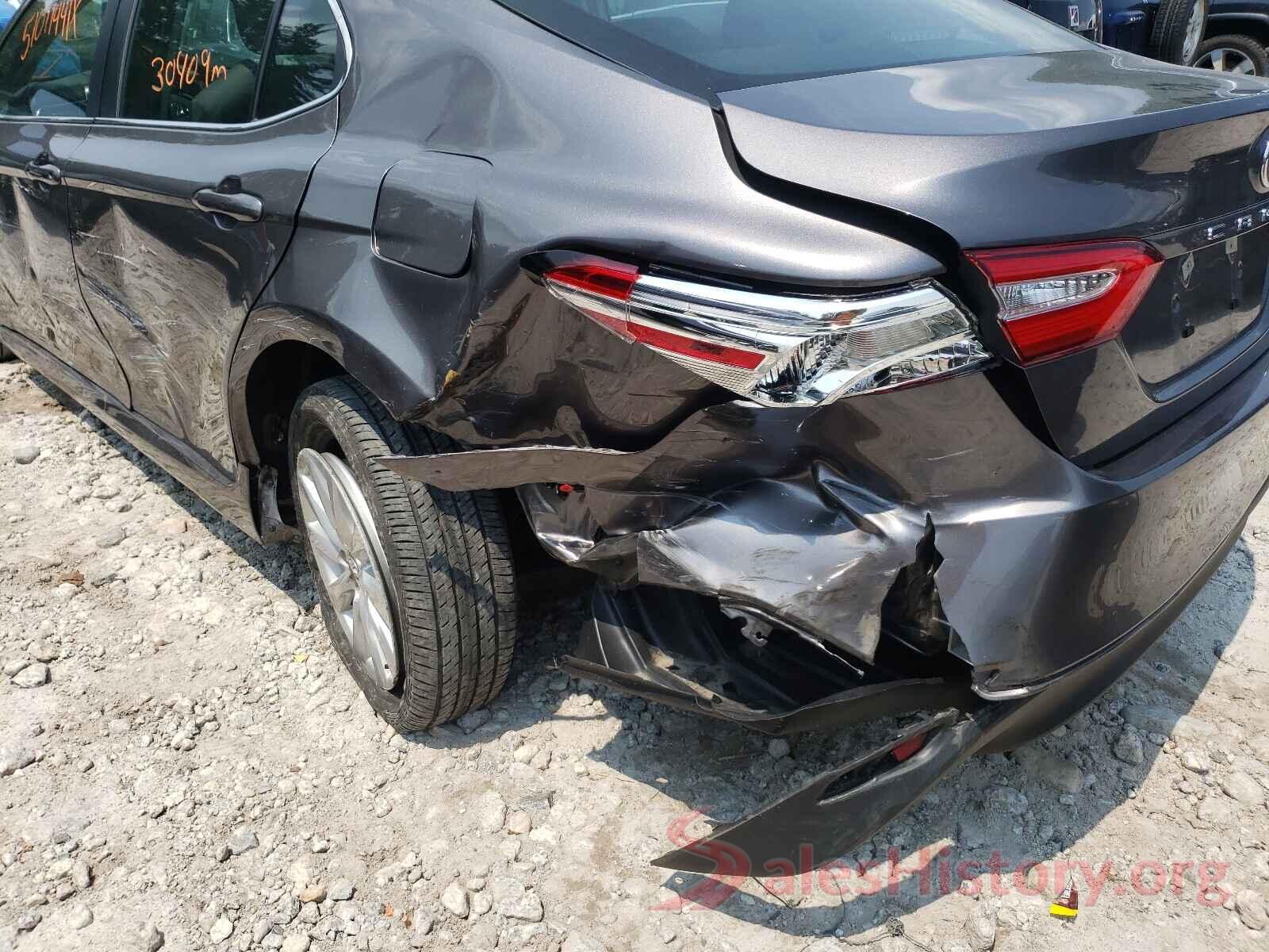 4T1B11HK0KU741080 2019 TOYOTA CAMRY