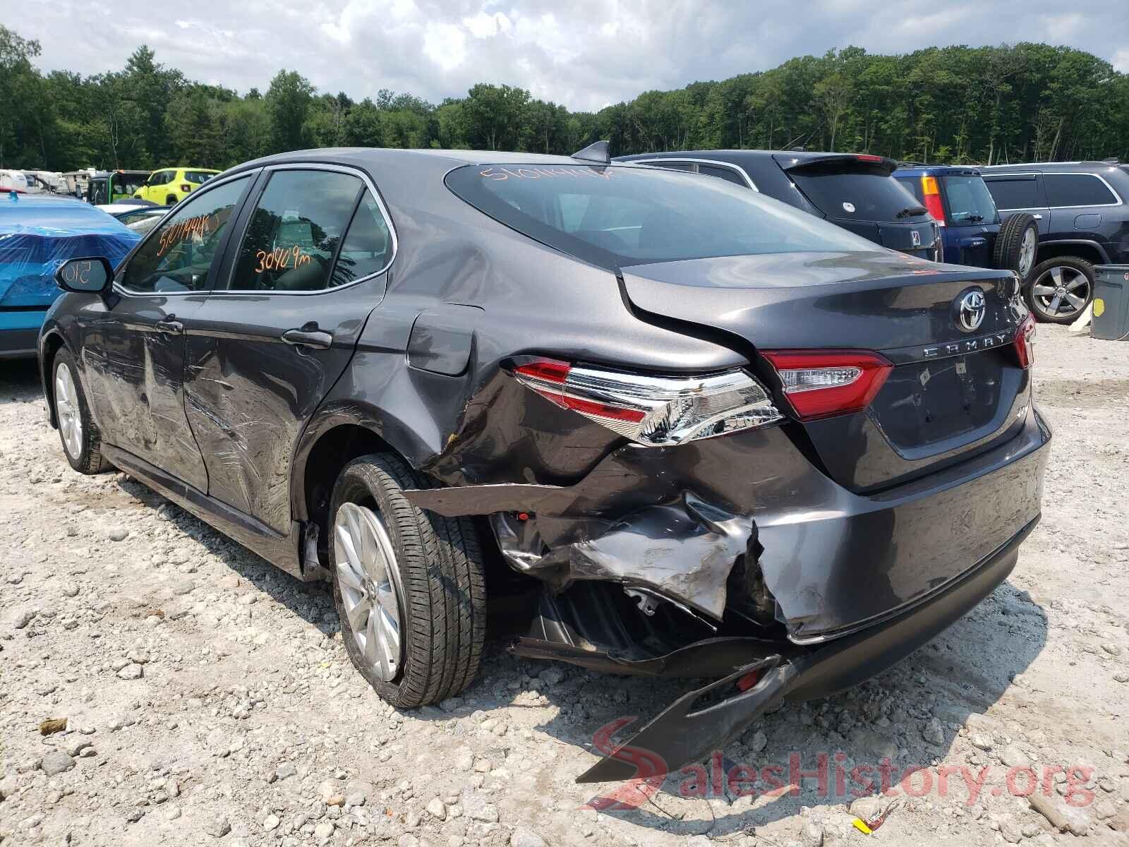 4T1B11HK0KU741080 2019 TOYOTA CAMRY