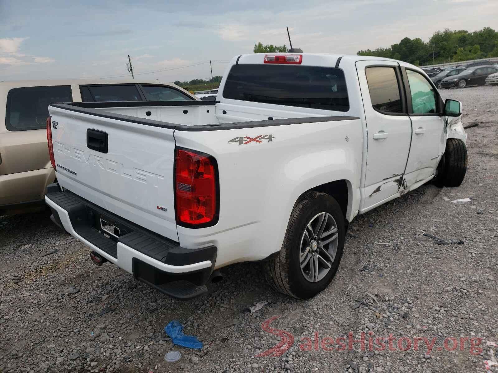 1GCGTBEN3M1156796 2021 CHEVROLET COLORADO