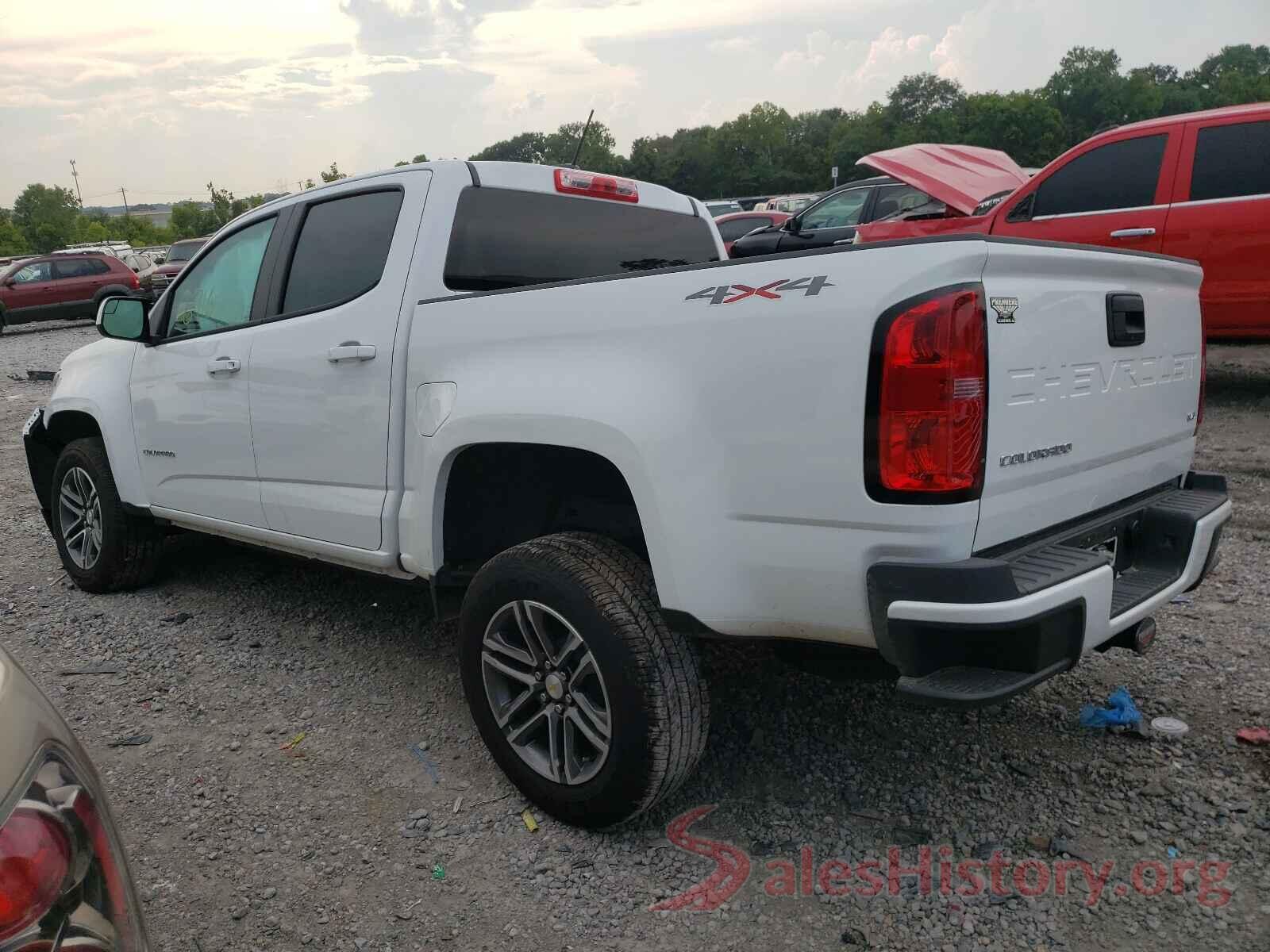 1GCGTBEN3M1156796 2021 CHEVROLET COLORADO