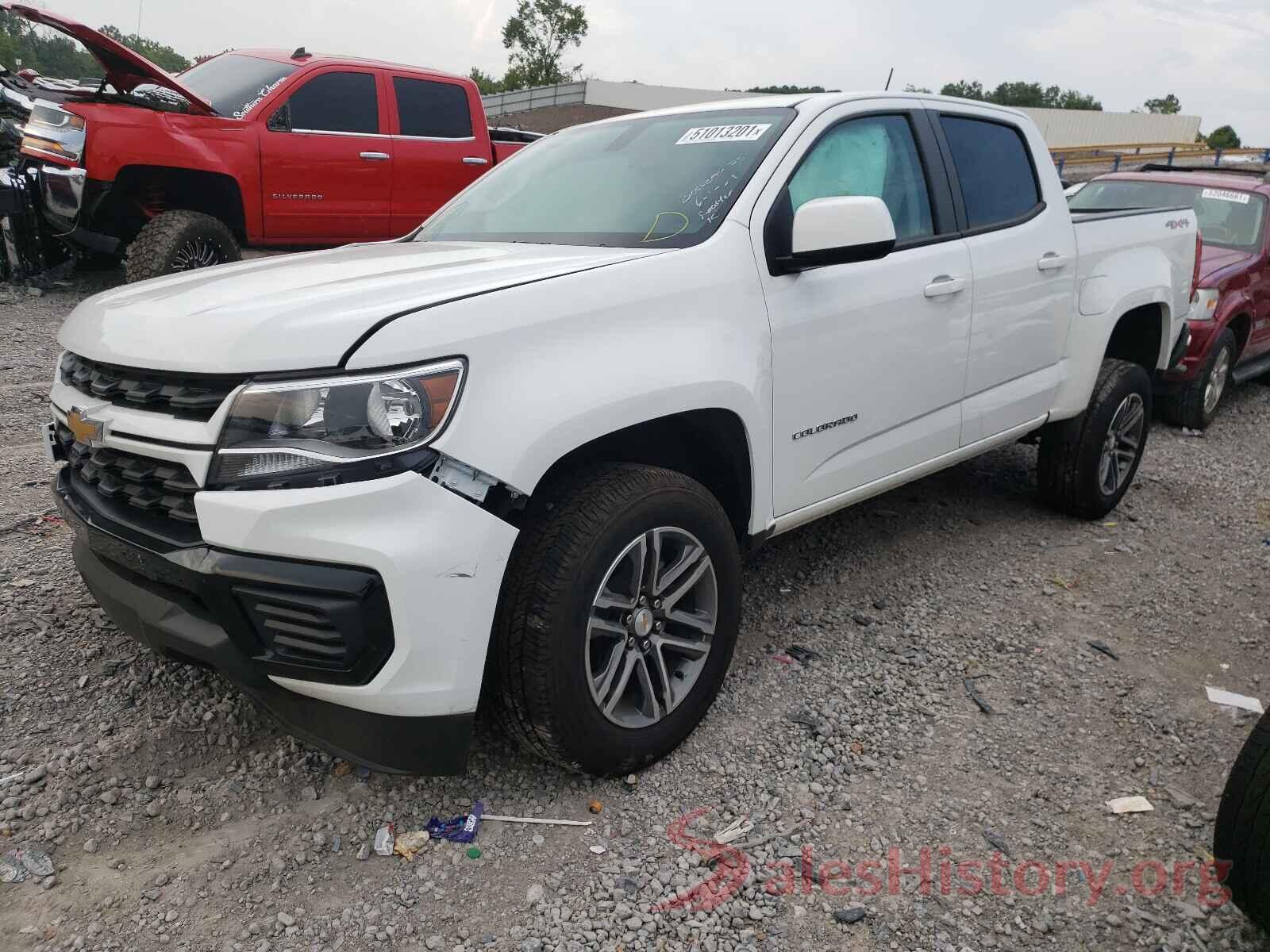 1GCGTBEN3M1156796 2021 CHEVROLET COLORADO