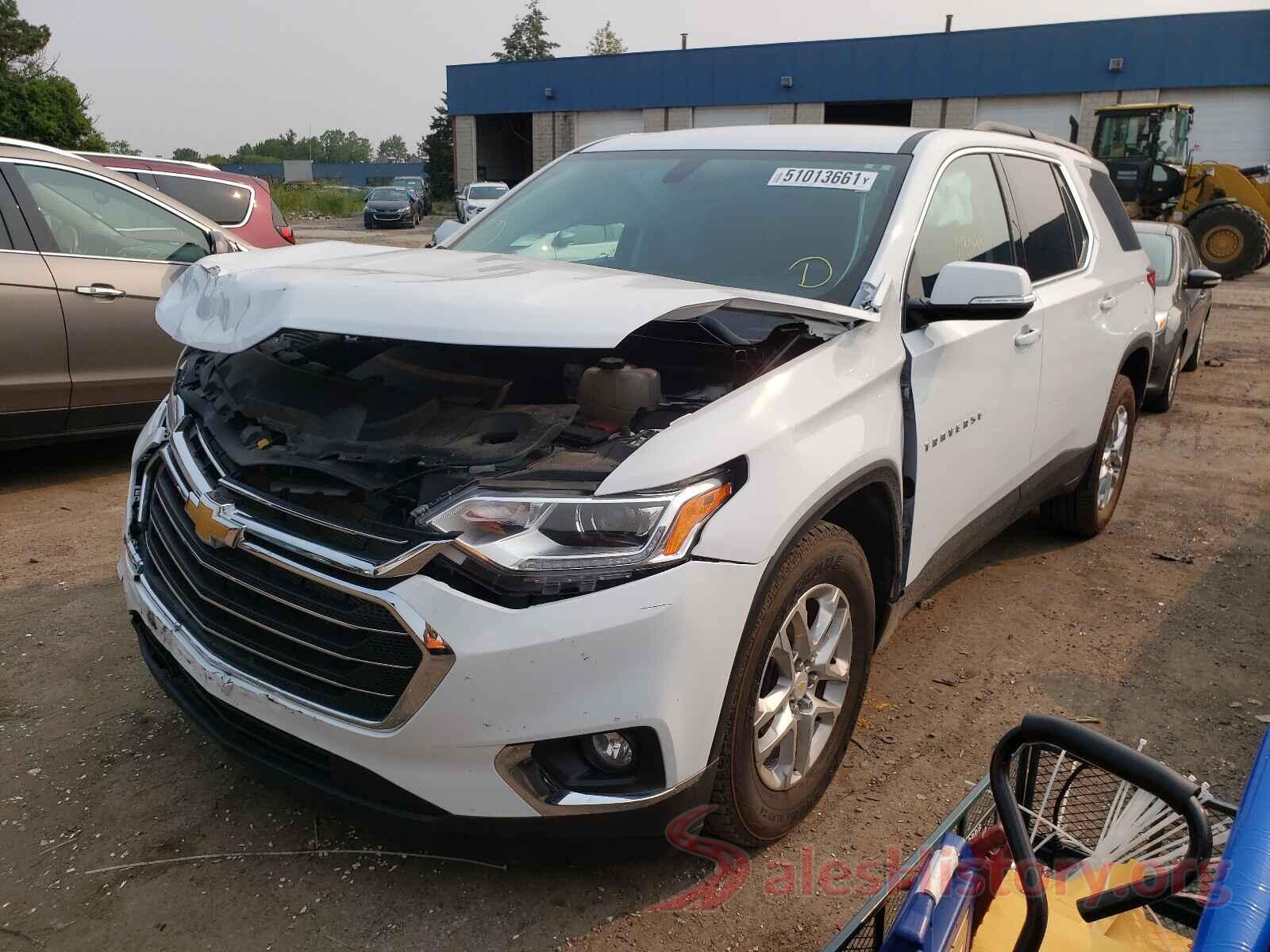 1GNERGKW8LJ152698 2020 CHEVROLET TRAVERSE