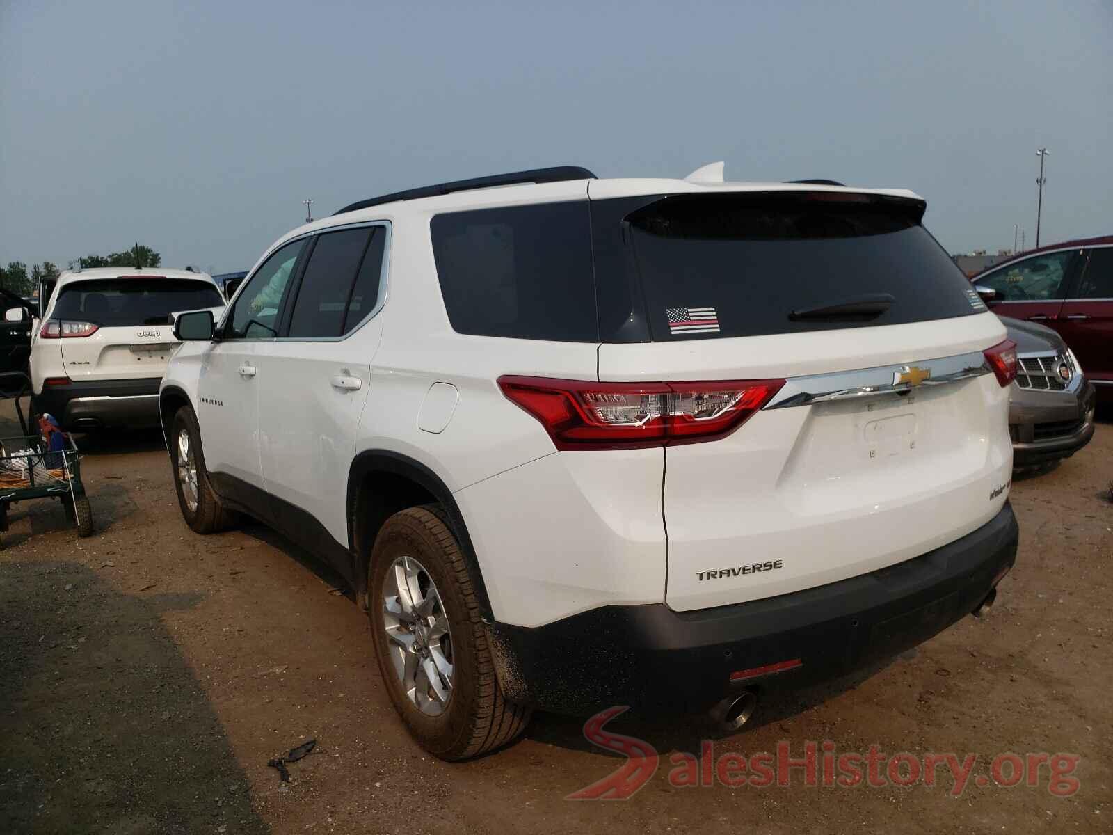 1GNERGKW8LJ152698 2020 CHEVROLET TRAVERSE