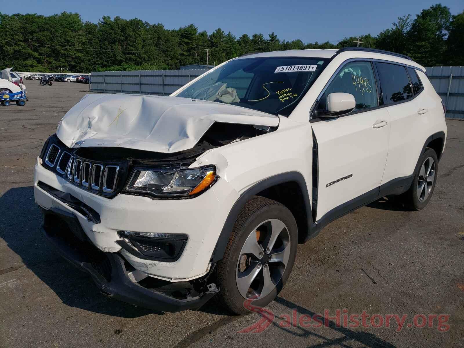 3C4NJDBB2JT206398 2018 JEEP COMPASS