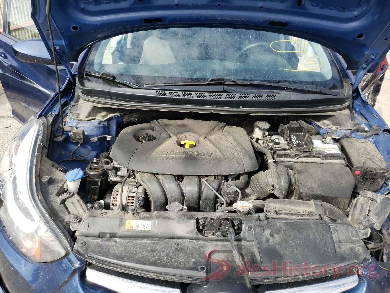 5NPDH4AE8GH703466 2016 HYUNDAI ELANTRA