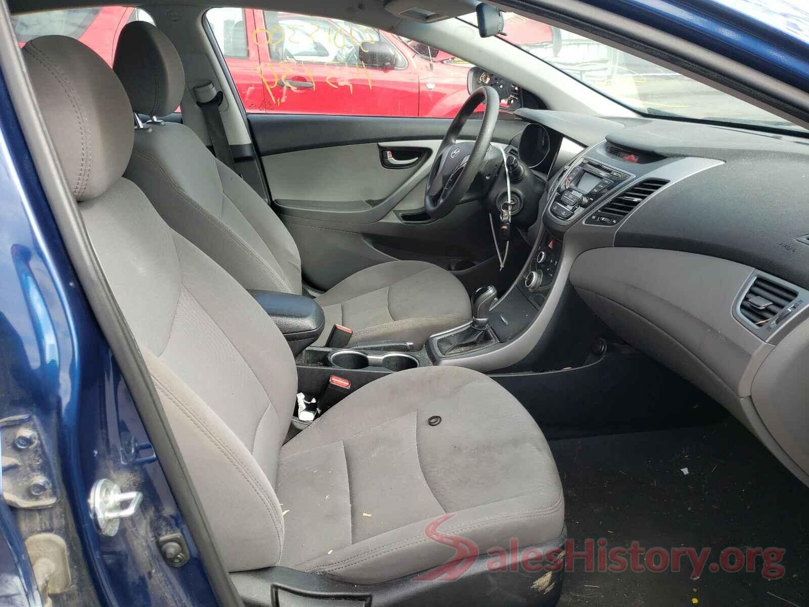 5NPDH4AE8GH703466 2016 HYUNDAI ELANTRA