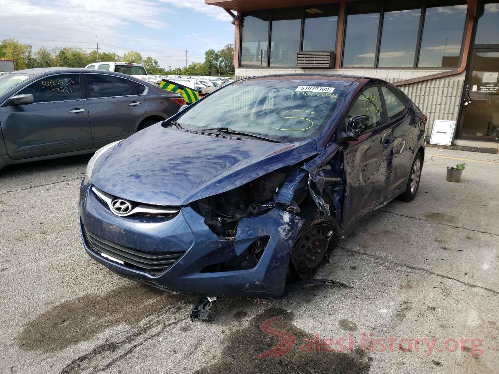 5NPDH4AE8GH703466 2016 HYUNDAI ELANTRA