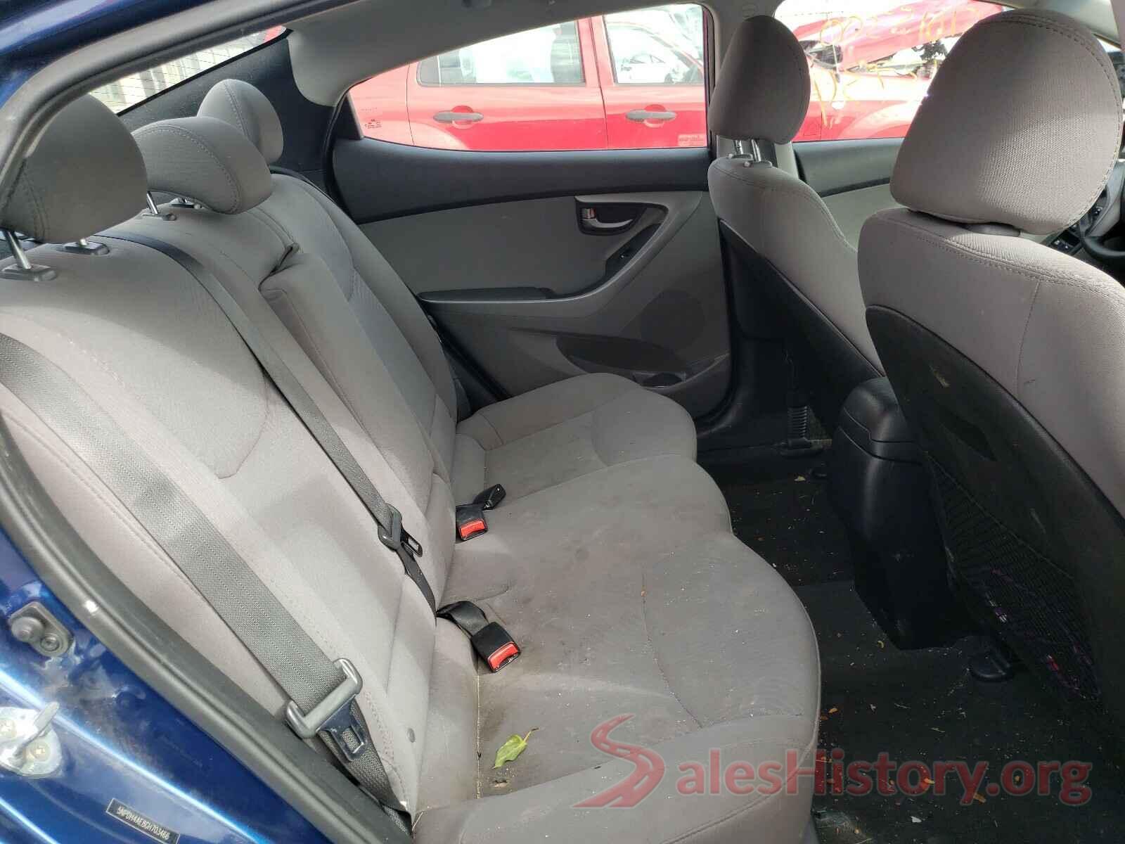 5NPDH4AE8GH703466 2016 HYUNDAI ELANTRA