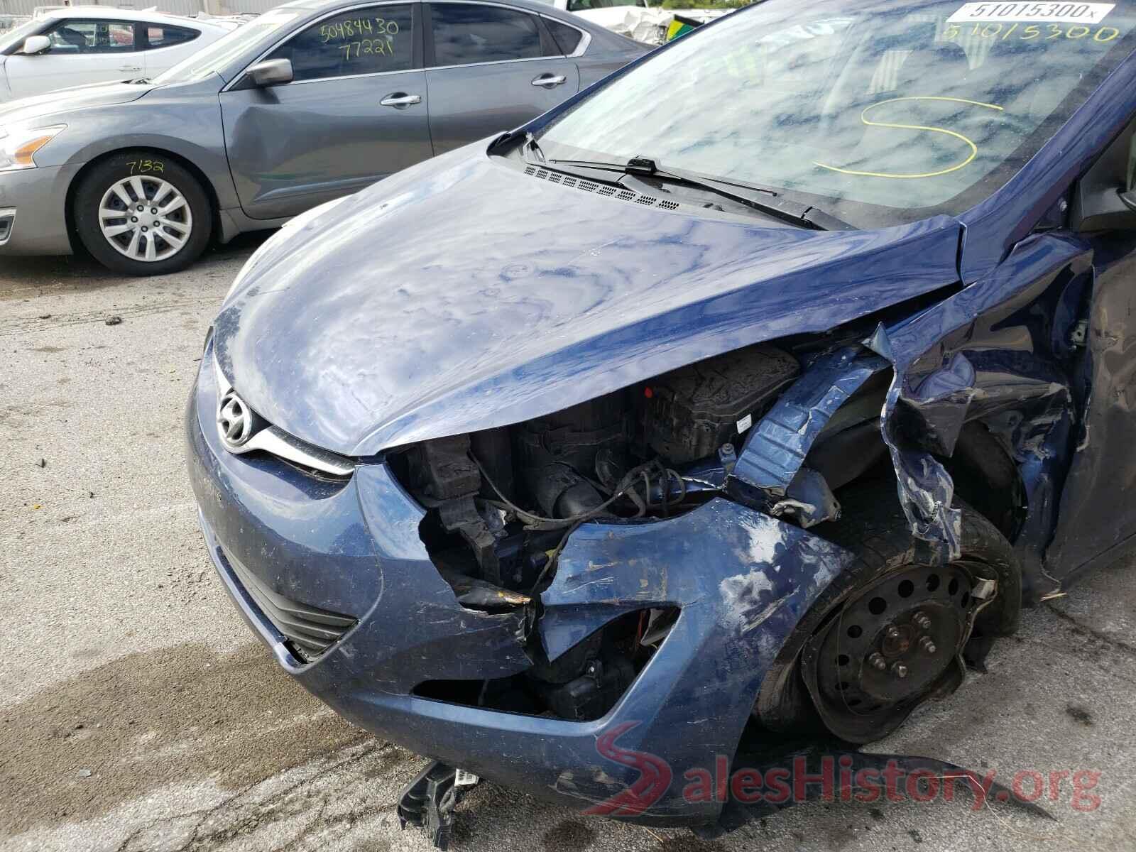 5NPDH4AE8GH703466 2016 HYUNDAI ELANTRA