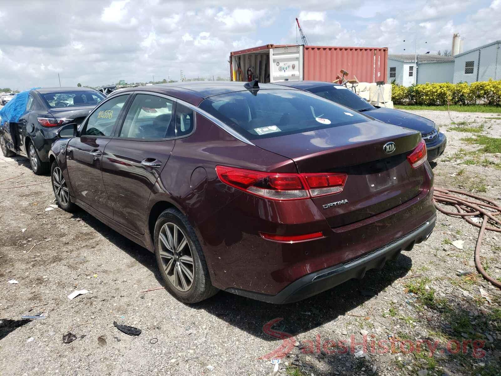 5XXGT4L35KG308396 2019 KIA OPTIMA