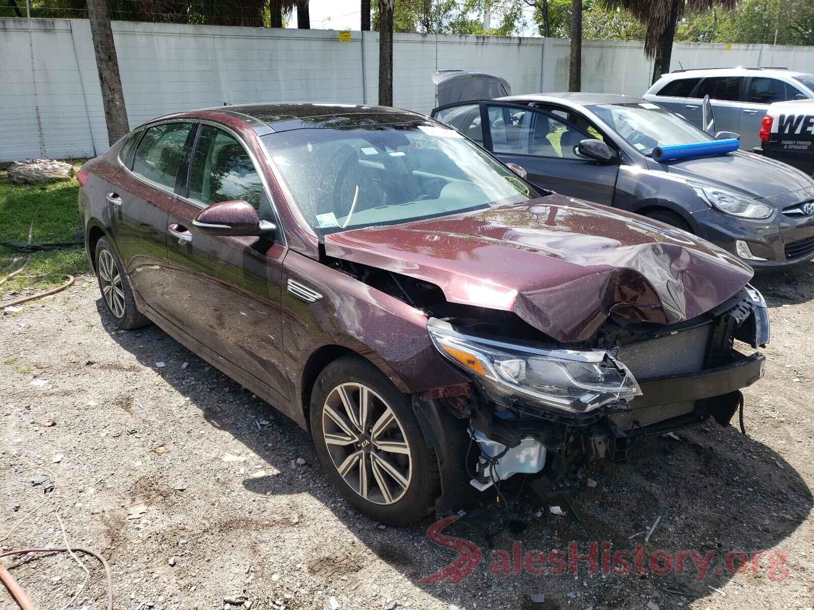 5XXGT4L35KG308396 2019 KIA OPTIMA