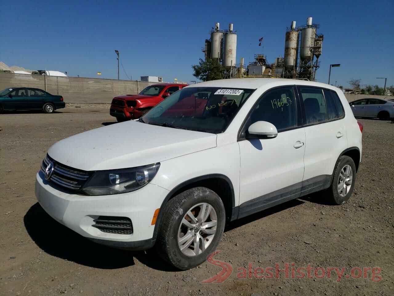 WVGBV3AXXEW056924 2014 VOLKSWAGEN TIGUAN