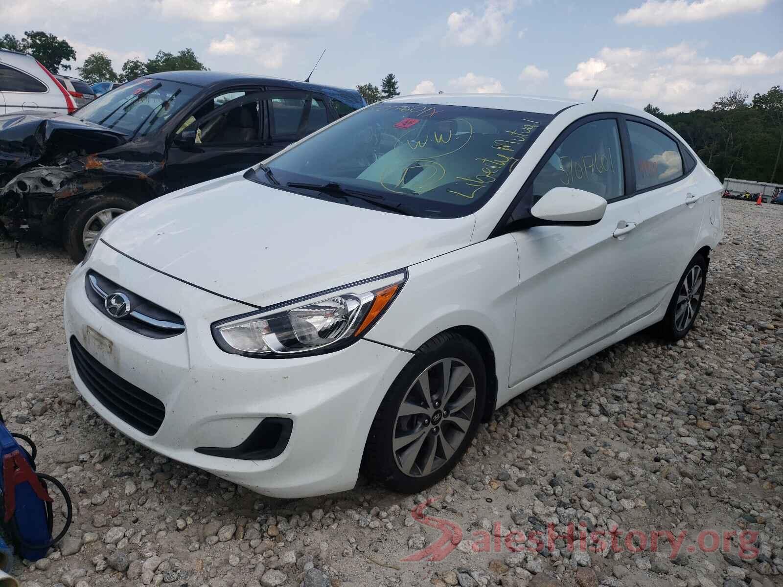 KMHCT4AE9HU337580 2017 HYUNDAI ACCENT