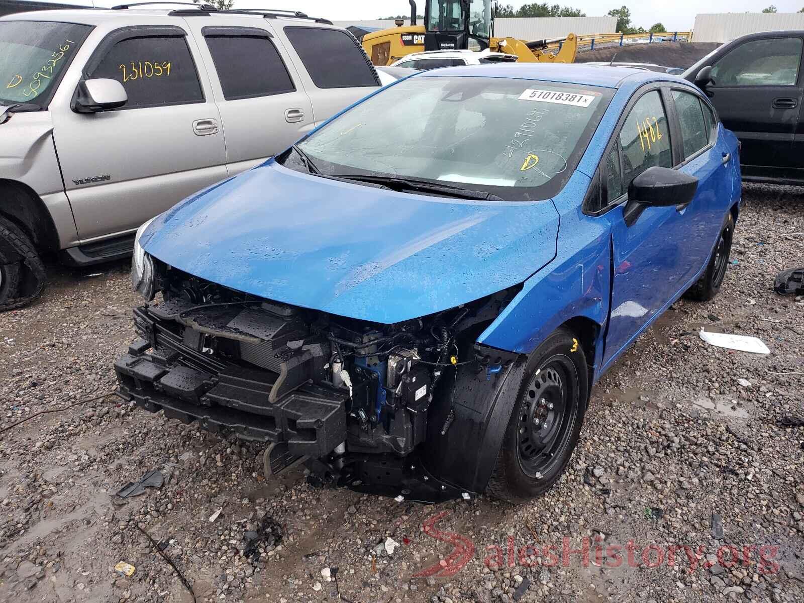 3N1CN8DV4ML814411 2021 NISSAN VERSA