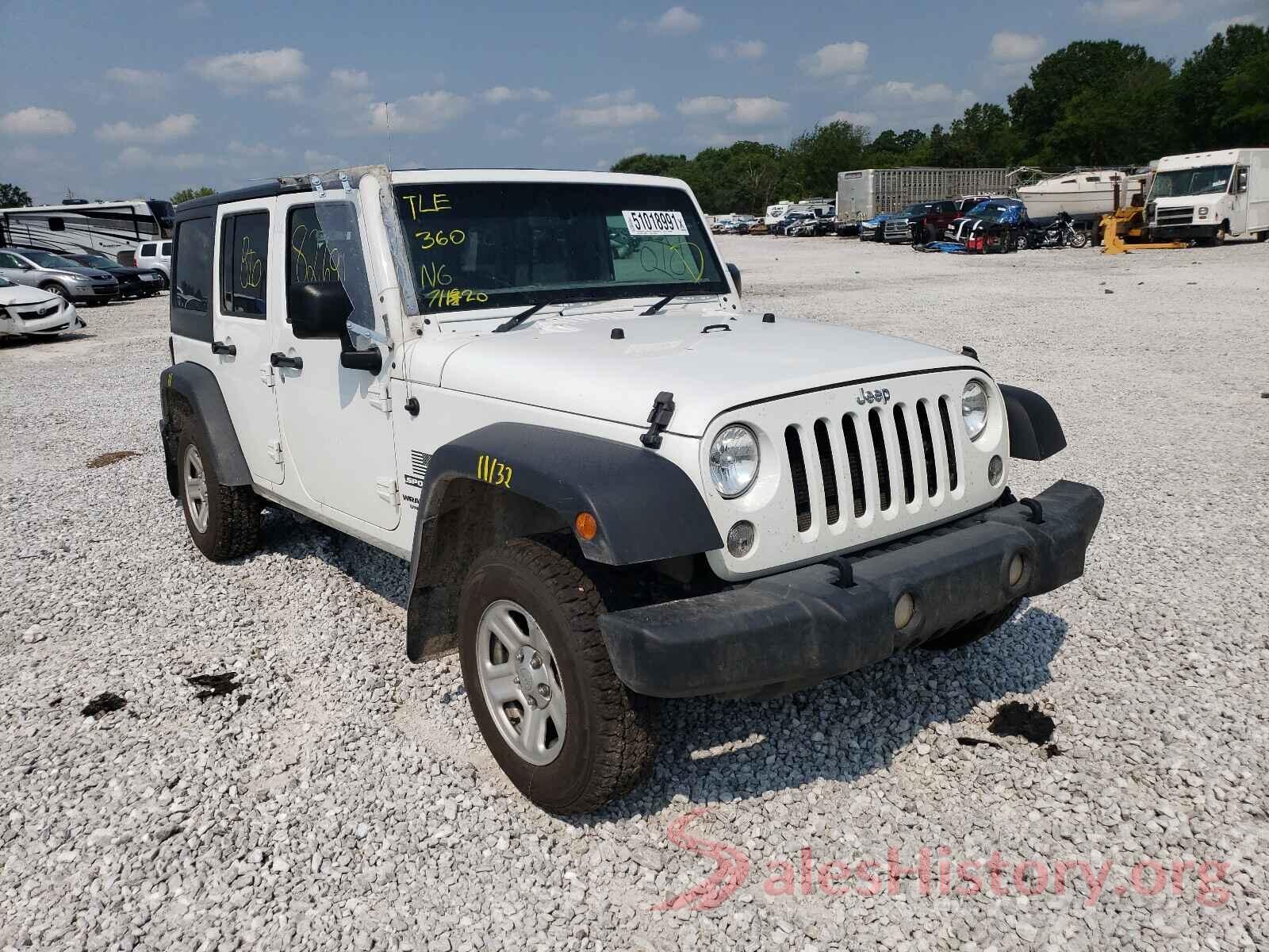 1C4BJWKG5HL735845 2017 JEEP WRANGLER