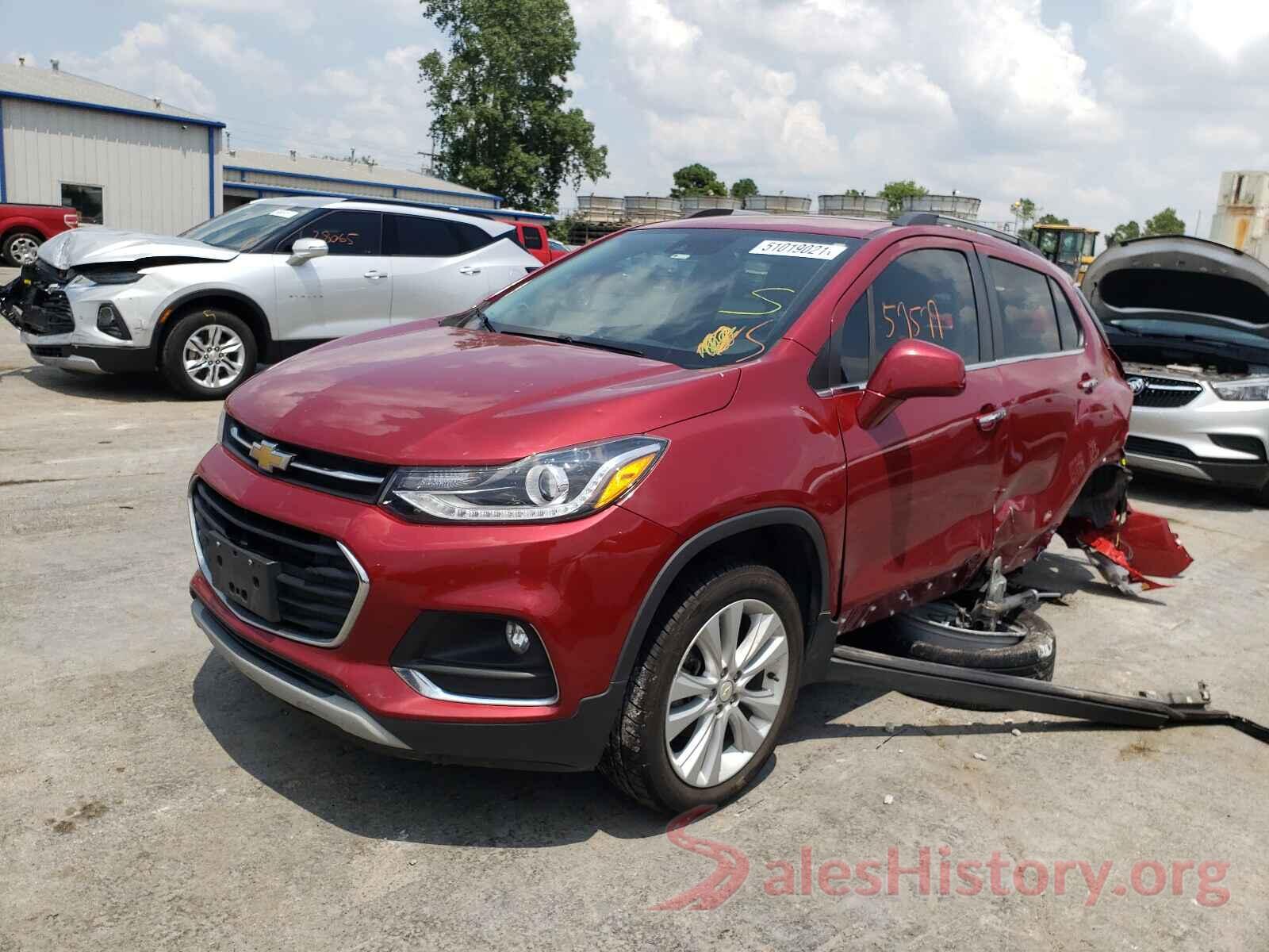 3GNCJMSB6JL404609 2018 CHEVROLET TRAX