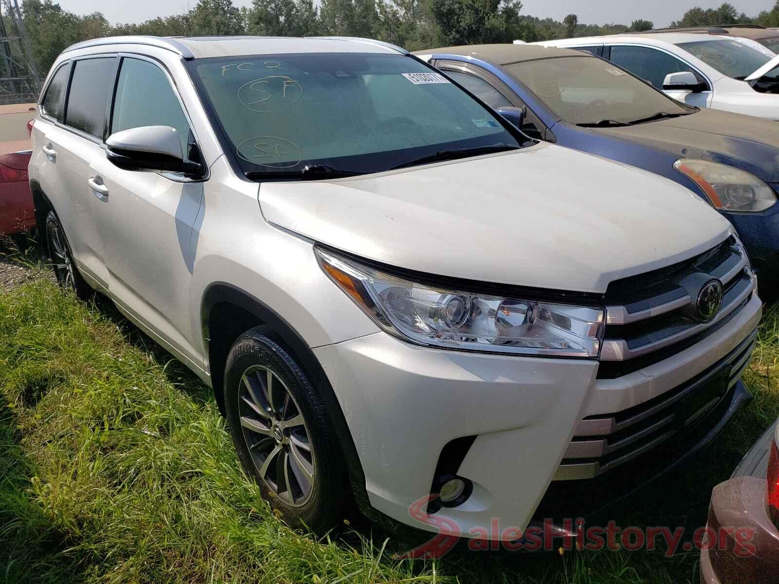 5TDJZRFH0JS550437 2018 TOYOTA HIGHLANDER