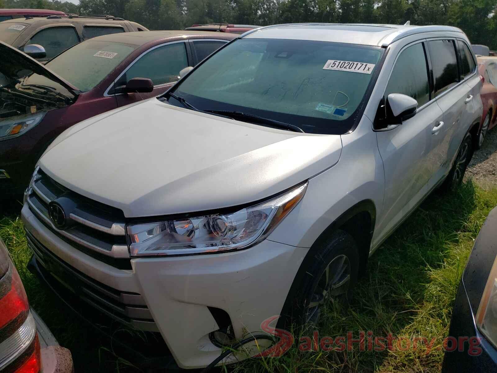 5TDJZRFH0JS550437 2018 TOYOTA HIGHLANDER