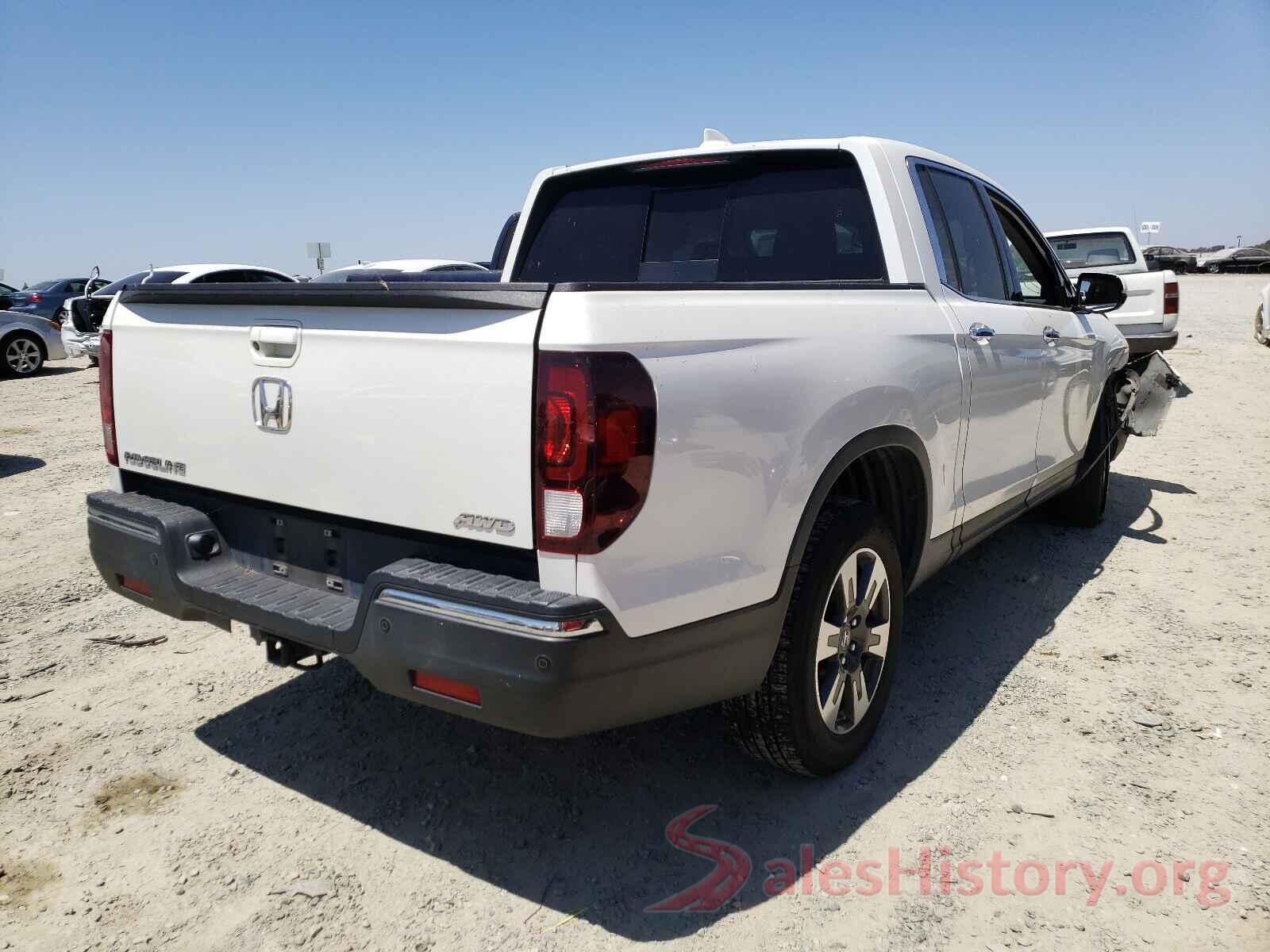 5FPYK3F70HB014441 2017 HONDA RIDGELINE