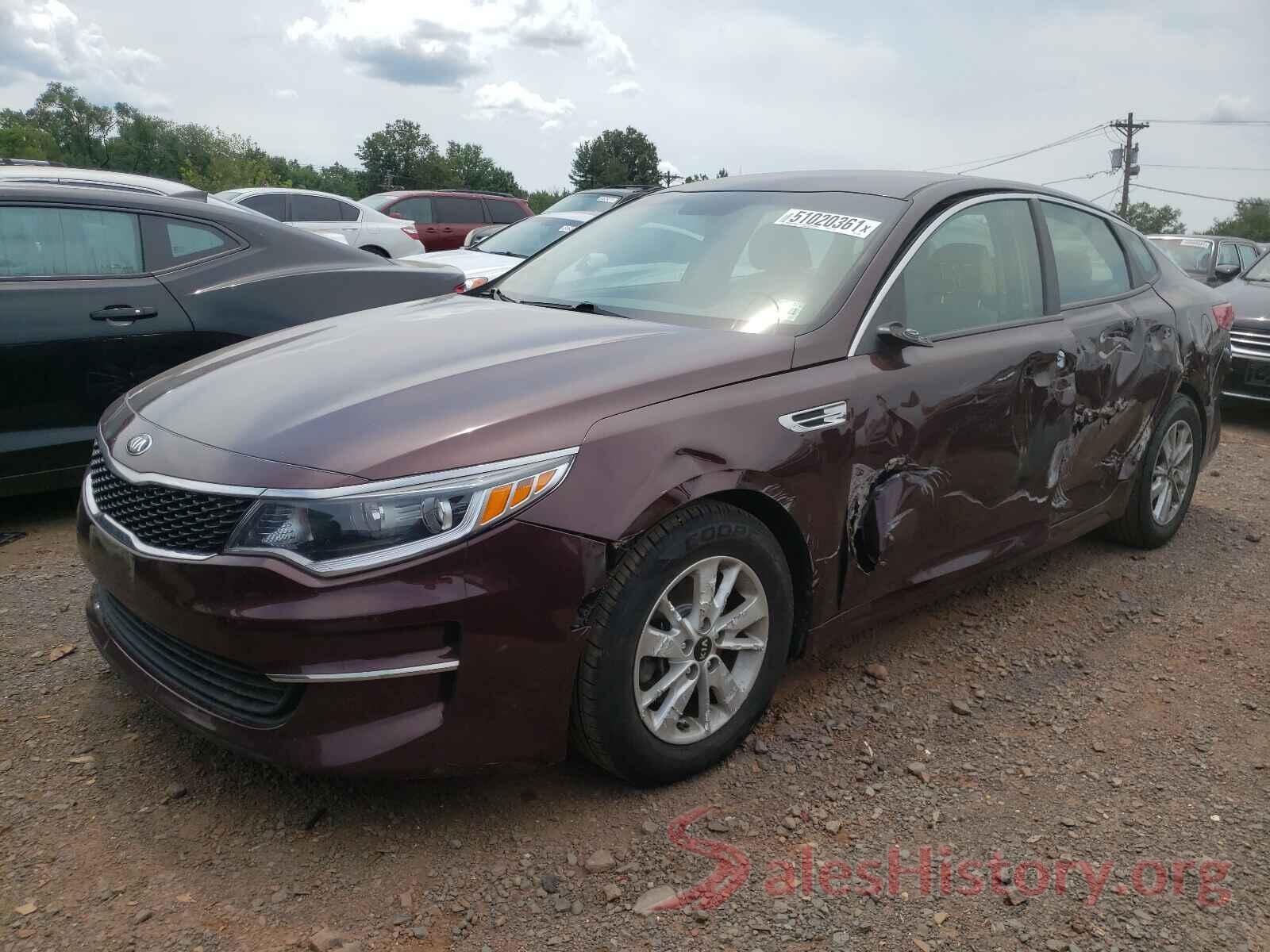 5XXGT4L30GG002682 2016 KIA OPTIMA