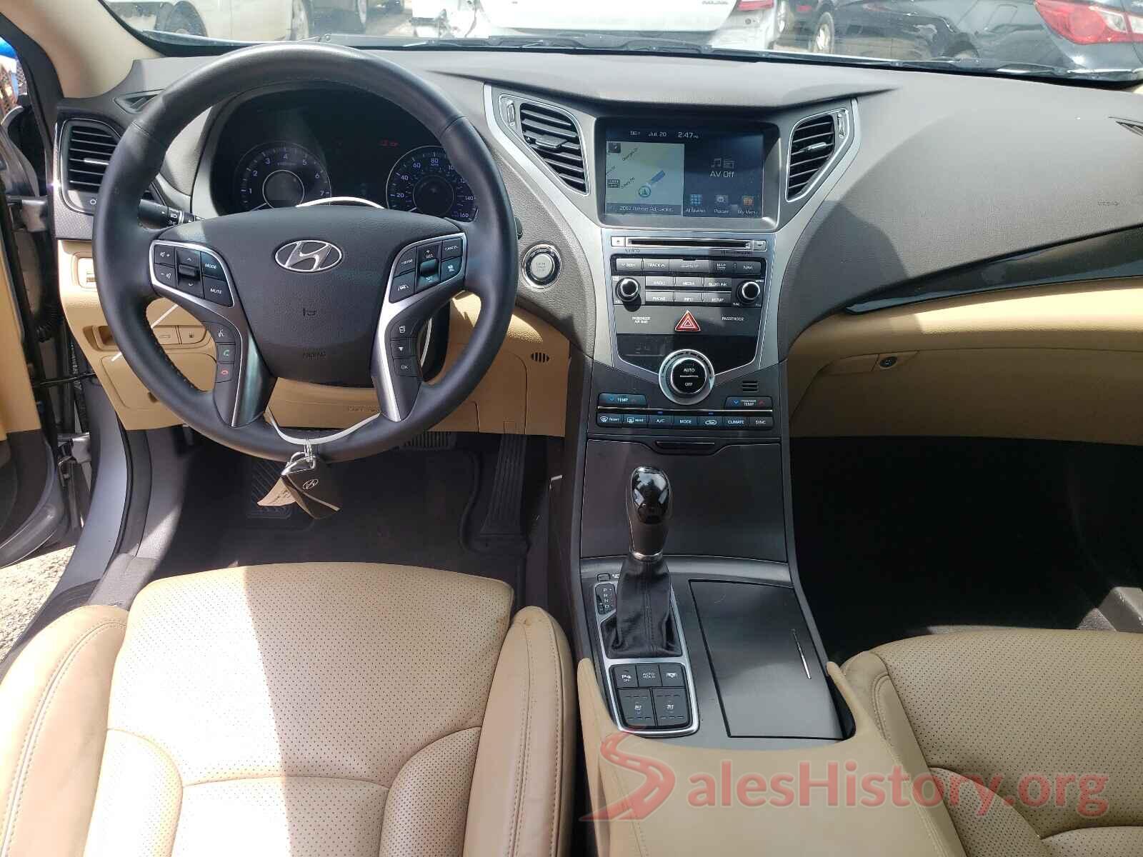 KMHFH4JG5GA508020 2016 HYUNDAI AZERA