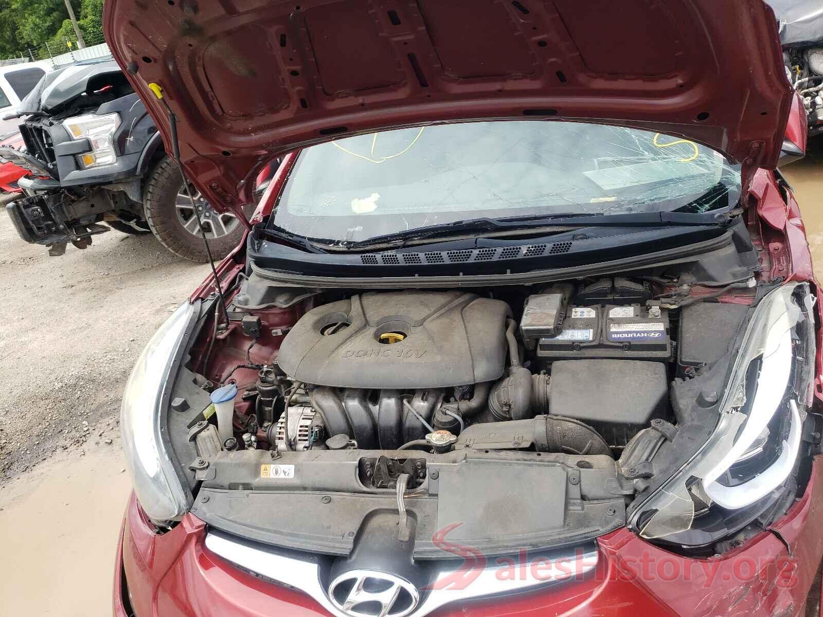 5NPDH4AE9GH675158 2016 HYUNDAI ELANTRA