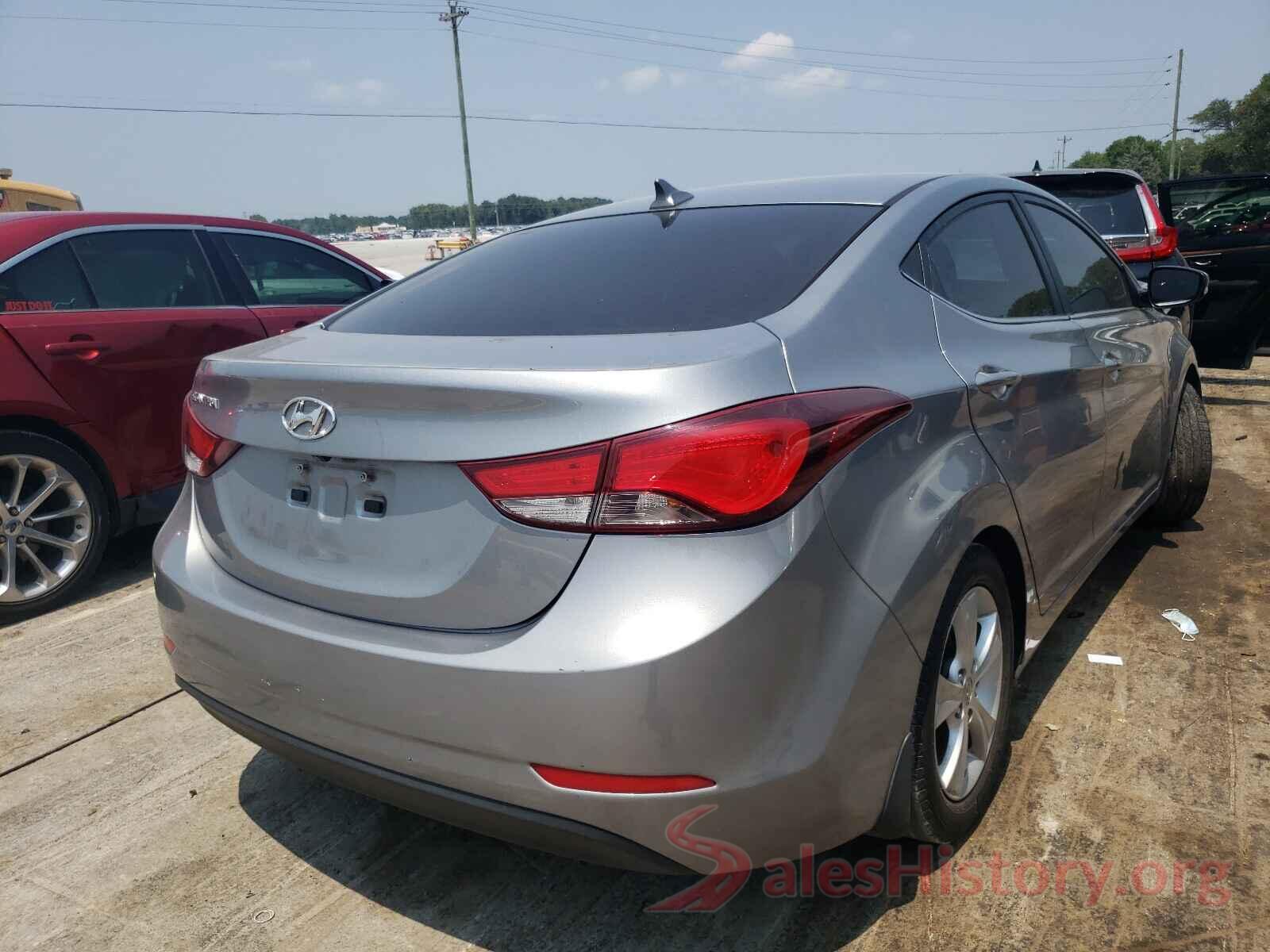 KMHDH4AE0GU519768 2016 HYUNDAI ELANTRA