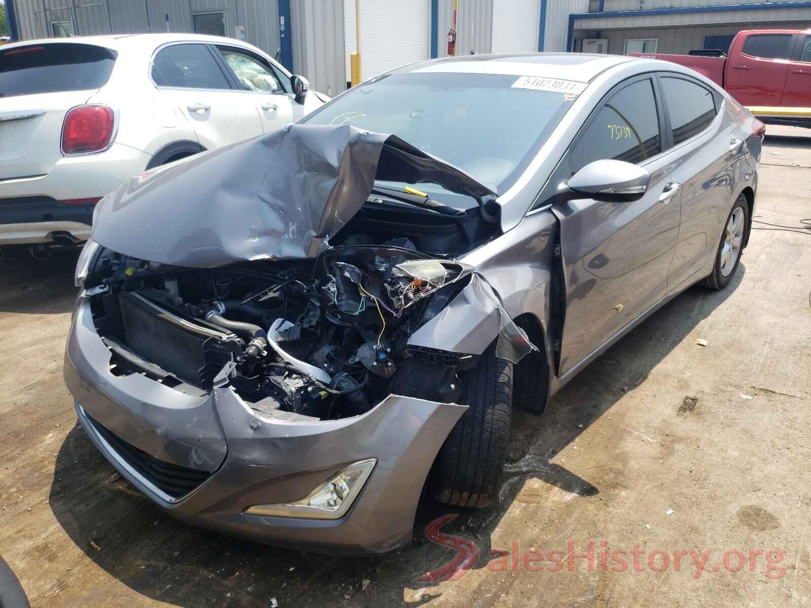 KMHDH4AE0GU519768 2016 HYUNDAI ELANTRA