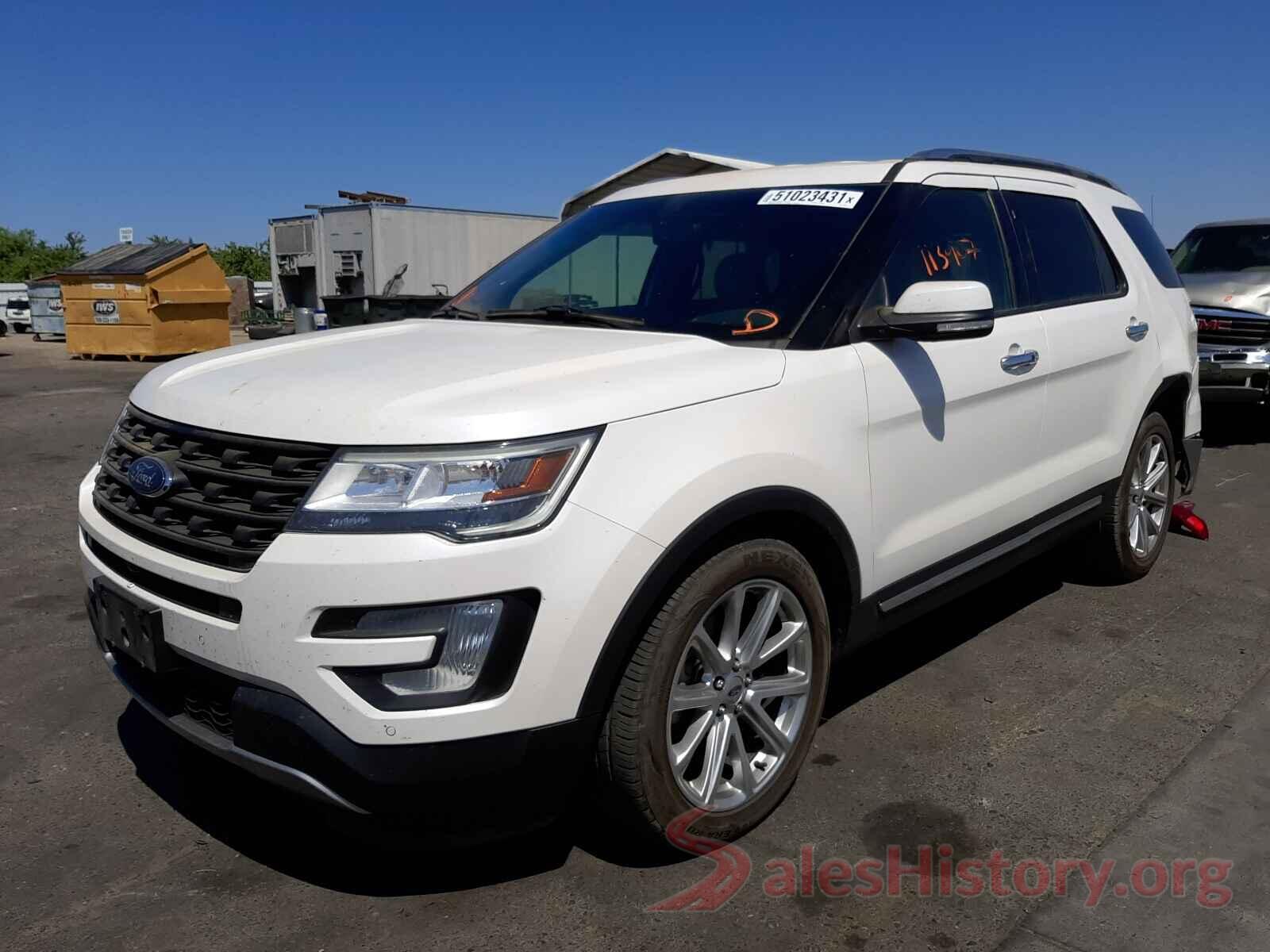 1FM5K7F80GGC09175 2016 FORD EXPLORER