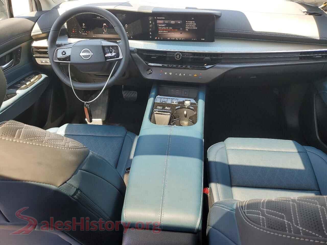 2026 NISSAN MURANO VIN 5N1AZ3DS9TC108364, interior dashboard