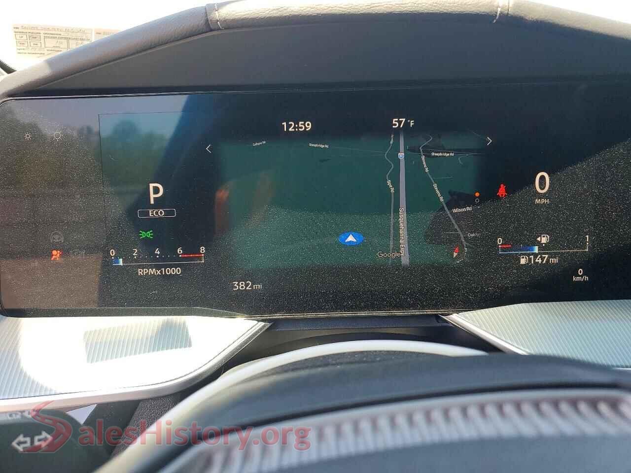 2026 NISSAN MURANO VIN 5N1AZ3DS9TC108364, interior center console