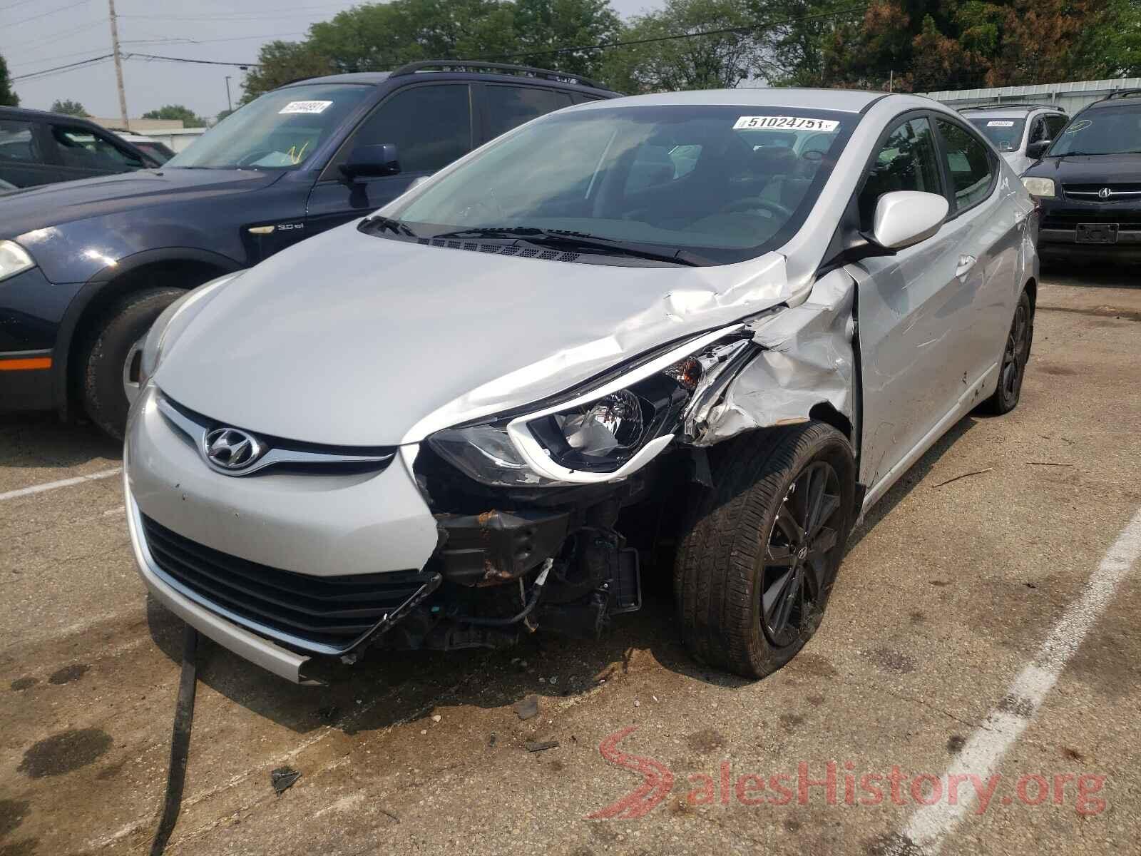 5NPDH4AE7GH653482 2016 HYUNDAI ELANTRA